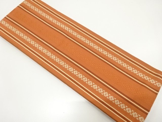 JAPANESE KIMONO / ANTIQUE HANHABA OBI / CHIKUZEN HAKATA